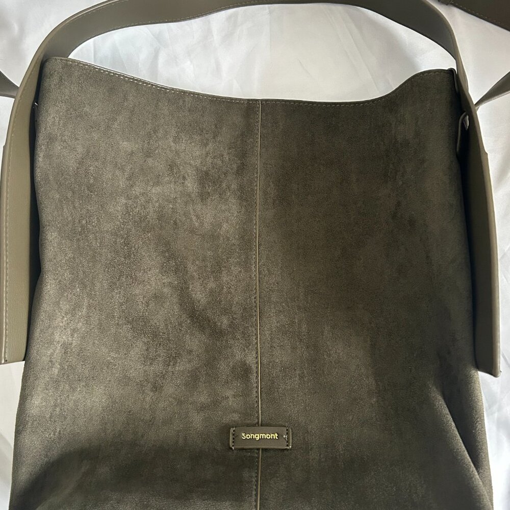 Songmont  Large Drippy Tote Bag - Olive